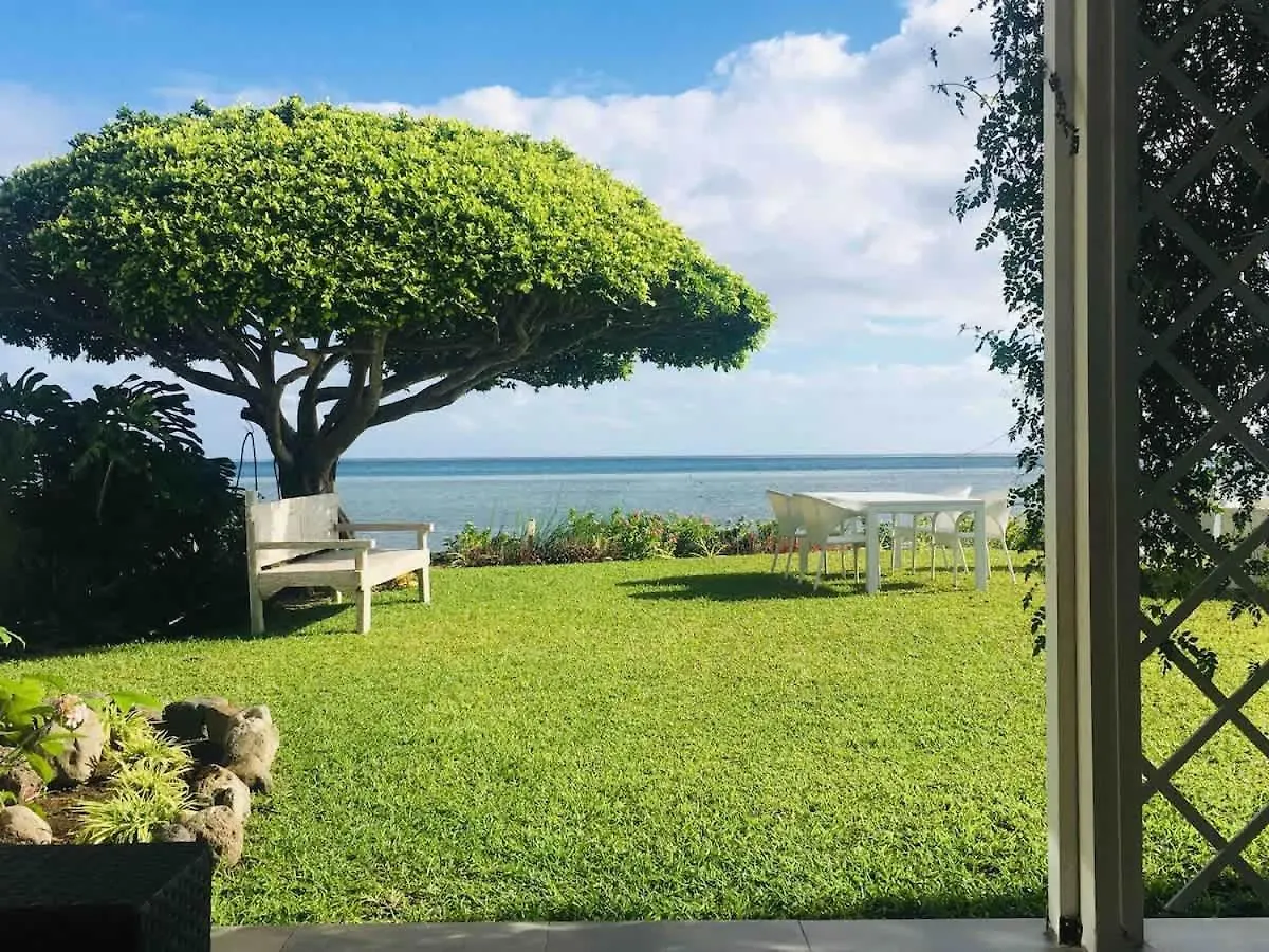 Le Ficus Iti - Belle Villa Bord De Mer Et Piscine Paea French Polynesia